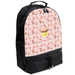 Sweet Cupcakes Backpacks - Black (Personalized)