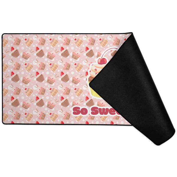 Sweet Cupcakes Large Gaming Mats - FRONT W/ FOLD
