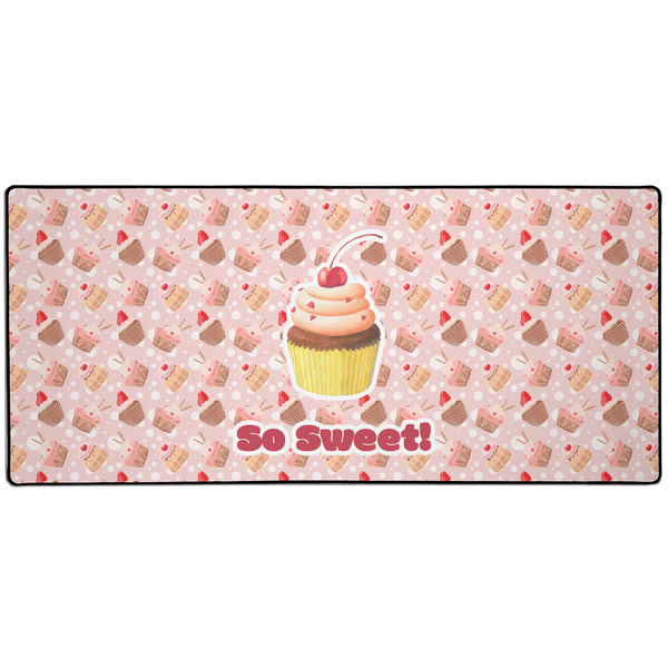 Custom Sweet Cupcakes 3XL Gaming Mouse Pad - 35" x 16" (Personalized)