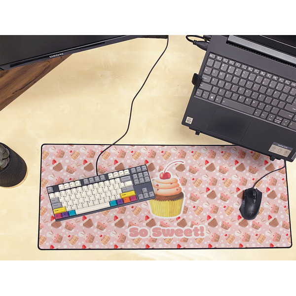 Sweet Cupcakes Large Gaming Mats - LIFESTYLE