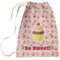 Sweet Cupcakes Large Laundry Bag - Front View