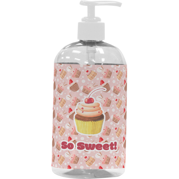 Sweet Cupcakes Large Liquid Dispenser (16 oz) - White