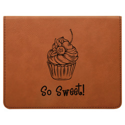 Sweet Cupcakes Leatherette 4-Piece Wine Tool Set (Personalized)