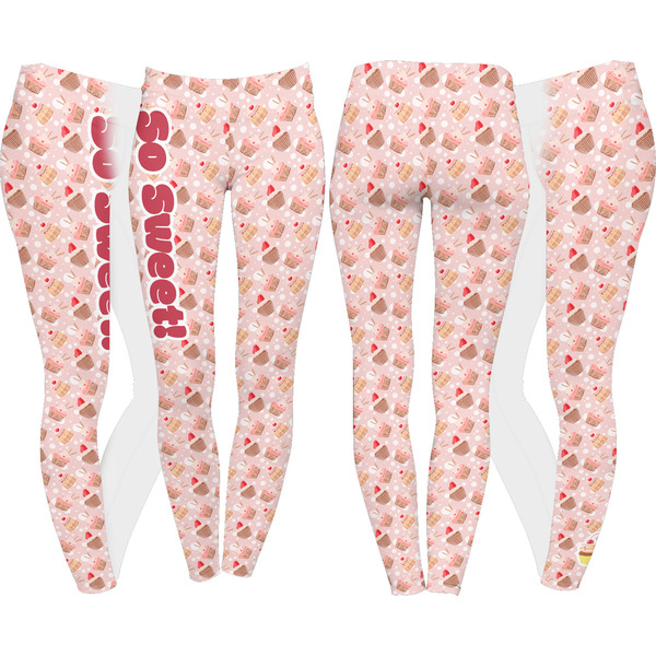 Sweet Cupcakes Leggings Turn Around - Apvl