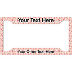 Sweet Cupcakes License Plate Frame - Style A (Personalized)