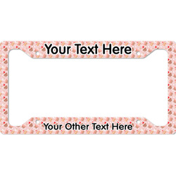 Sweet Cupcakes License Plate Frame (Personalized)