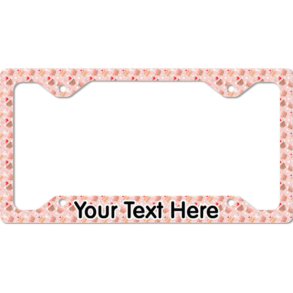 Sweet Cupcakes License Plate Frame - Style C