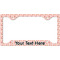 Sweet Cupcakes License Plate Frame - Style C