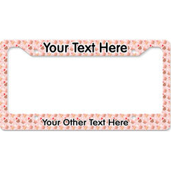 Sweet Cupcakes License Plate Frame - Style B (Personalized)