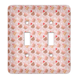 Sweet Cupcakes Light Switch Cover (2 Toggle Plate)