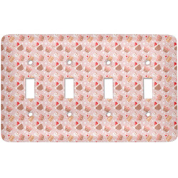 Sweet Cupcakes Light Switch Cover (4 Toggle Plate)
