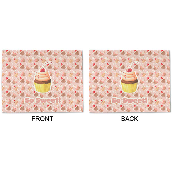 Sweet Cupcakes Linen Placemat - APPROVAL (double sided)