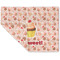 Sweet Cupcakes Linen Placemat - Folded Corner (double side)