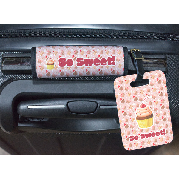 Sweet Cupcakes Luggage Wrap & Tag
