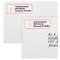 Sweet Cupcakes Mailing Labels - Double Stack Close Up
