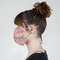 Sweet Cupcakes Mask - Side View on Girl