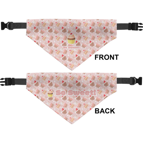 Sweet Cupcakes Medium Dog Bandana Approval