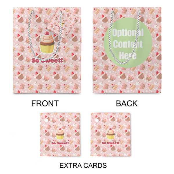 Sweet Cupcakes Medium Gift Bag - Approval