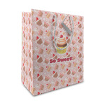 Sweet Cupcakes Medium Gift Bag (Personalized)