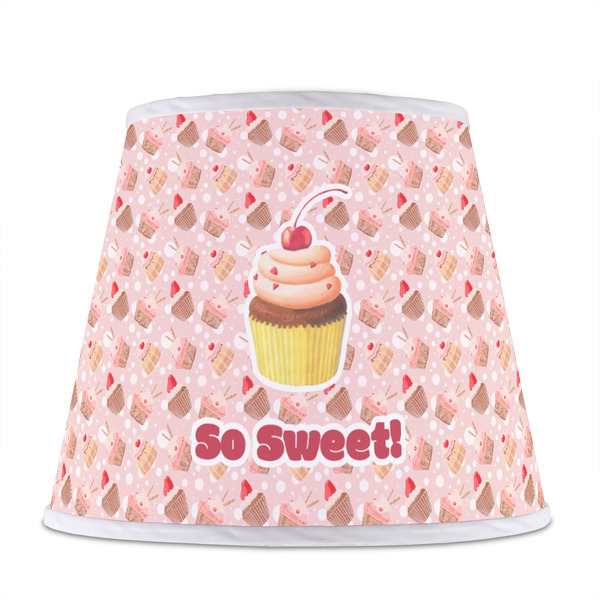 Sweet Cupcakes Poly Film Empire Lampshade - Front View