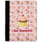 Sweet Cupcakes Notebook Padfolio w/ Name or Text