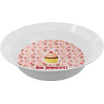 Sweet Cupcakes Melamine Bowl - 12 oz (Personalized)