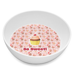 Sweet Cupcakes Melamine Bowl - 8 oz (Personalized)