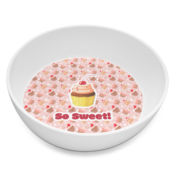 Custom Sweet Cupcakes Melamine Bowl - 8 oz (Personalized)