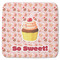 Sweet Cupcakes Memory Foam Bath Mat - 48"x48" w/ Name or Text