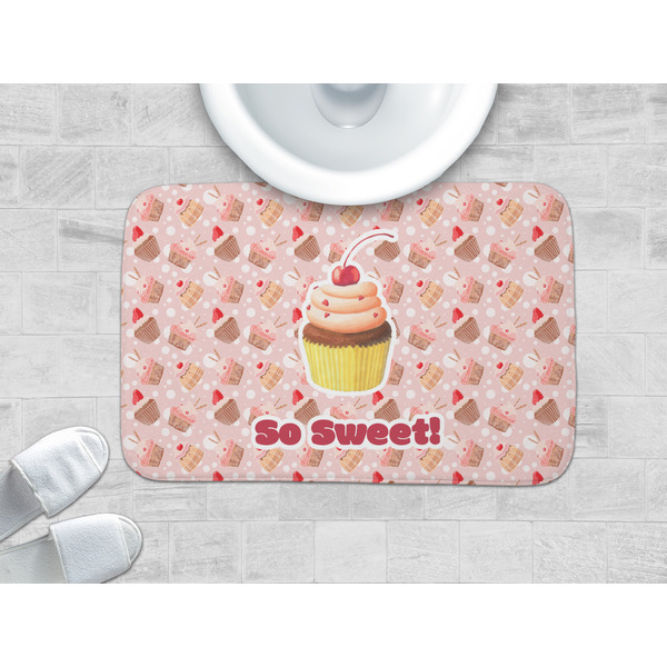 Sweet Cupcakes Memory Foam Bath Mat - LIFESTYLE 34x21