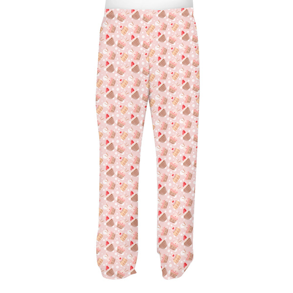 Sweet Cupcakes Men's Pjs Back - on model