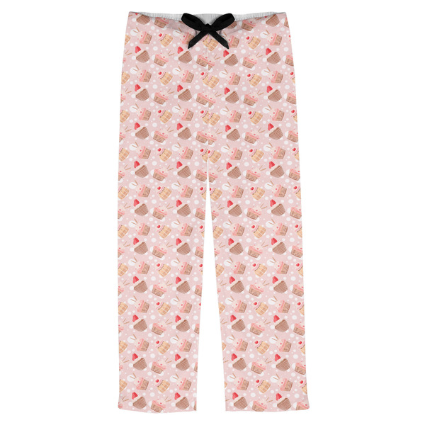 Custom Sweet Cupcakes Mens Pajama Pants - XL