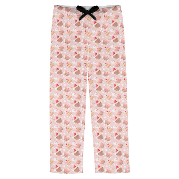 Custom Sweet Cupcakes Mens Pajama Pants - XS