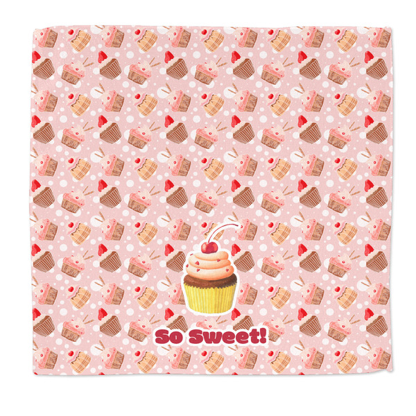 Custom Sweet Cupcakes Microfiber Dish Rag (Personalized)