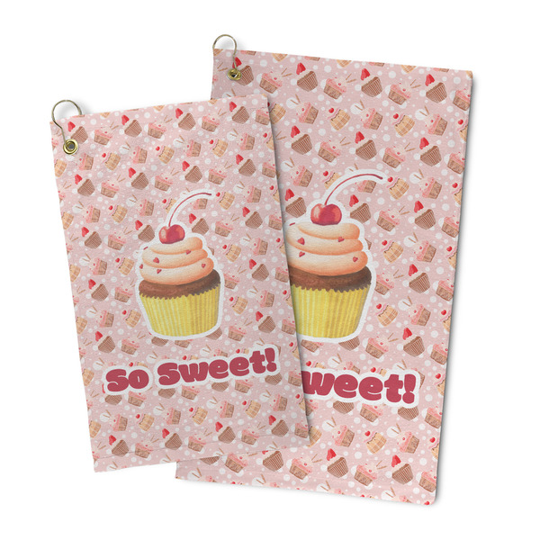 Sweet Cupcakes Microfiber Golf Towel - PARENT/MAIN