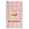 Sweet Cupcakes Microfiber Golf Towels - FRONT
