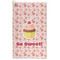 Sweet Cupcakes Microfiber Golf Towel - Large (Personalized)