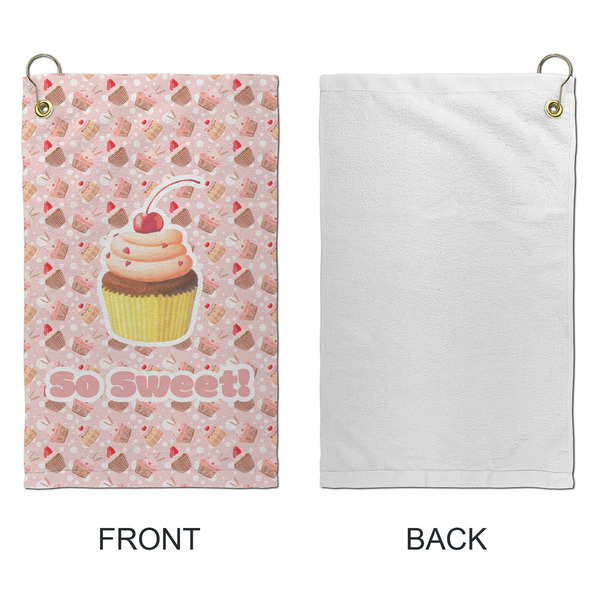 Sweet Cupcakes Microfiber Golf Towels - Small - APPROVAL
