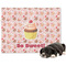 Sweet Cupcakes Microfleece Dog Blanket - Regular