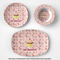 Sweet Cupcakes Microwave & Dishwasher Safe CP Plastic Dishware - Group