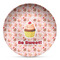 Sweet Cupcakes Microwave & Dishwasher Safe CP Plastic Plate - Main
