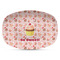 Sweet Cupcakes Plastic Platter - Microwave & Oven Safe Composite Polymer (Personalized)