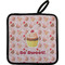 Sweet Cupcakes Pot Holder - Single w/ Name or Text