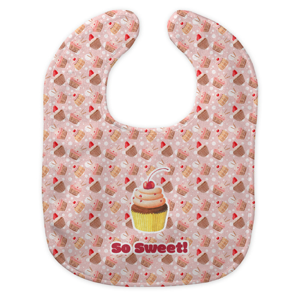 Sweet Cupcakes New Bib Flat Approval