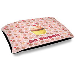 Sweet Cupcakes Dog Bed w/ Name or Text