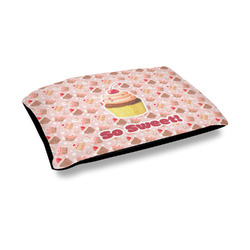 Sweet Cupcakes Outdoor Dog Bed - Medium (Personalized)