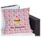 Sweet Cupcakes Outdoor Pillow - 16" w/ Name or Text