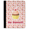Sweet Cupcakes Padfolio Clipboards - Large - FRONT