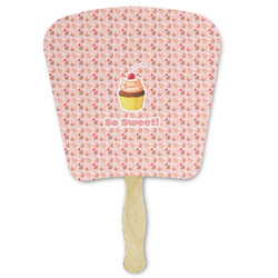Sweet Cupcakes Paper Fan (Personalized)
