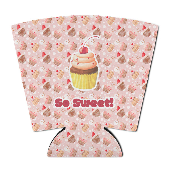 Custom Sweet Cupcakes Party Cup Sleeve - with Bottom (Personalized)